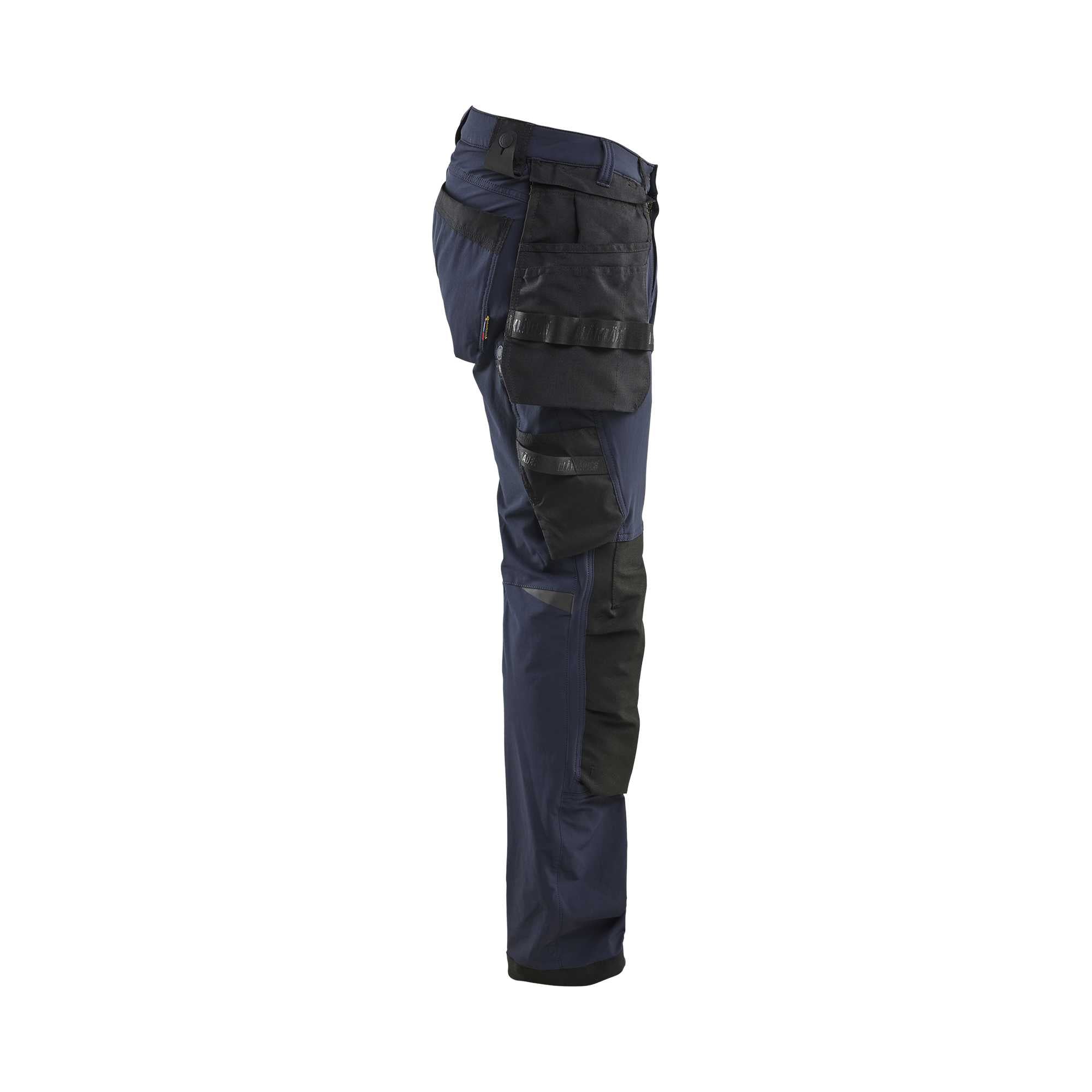 BLAKLADER 17201645 Craftsman trousers 4 way Stretch Work Trousers Men - double weave